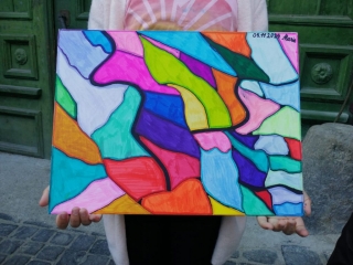 Atelier pictură pe pânză