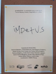 Afis Expozitia Impetus oct 2022