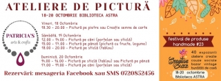 Ateliere de pictura - oct 2019 - Biblioteca Astra Sibiu