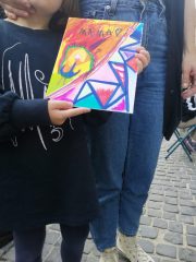 Atelier pictura, tablou mama-fiica Atelier pictura, tablou mama-fiica