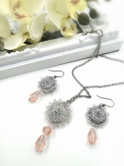 Dos - Set elegant cu cristale și inox Set elegant cu cristale și inox